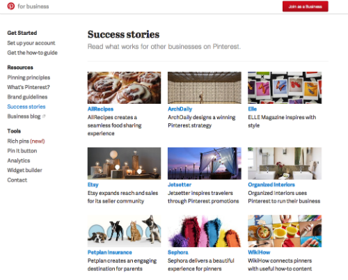 Pinterest Case Studies
